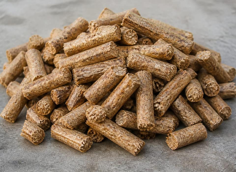 Rice Husk Pellets